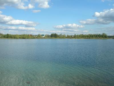 Голубое озеро. Автор: Константин Теплов
