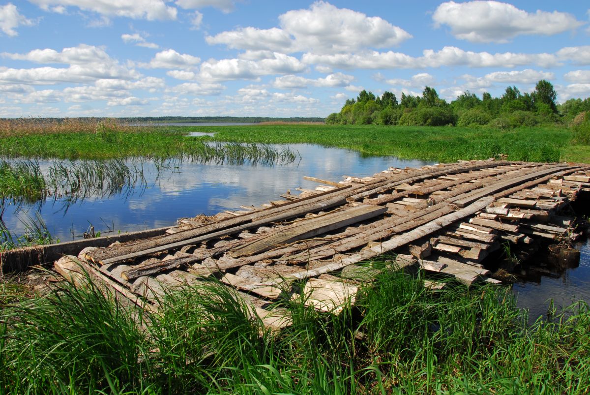 Мост через речку Граничную. Автор фото: Вячеслав Степанов